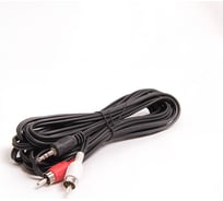Шнур 3,5Дж-2RCA СИГНАЛelectronics, 5,0 м штекер-штекер, Сигнал 1123