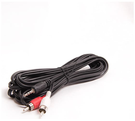 Шнур 3,5Дж-2RCA СИГНАЛelectronics, 5,0 м штекер-штекер, Сигнал 1123 1