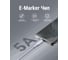 Кабель VOLTME USB2.0 Powerlink Moss CTC 5A, USB-С - USB-C 1.8M Серый C2040 5