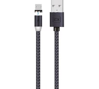 Кабель USB-MicroUSB Exployd для зарядки телефона 2.1A 2M черный EX-K-951