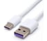 Кабель интерфейсный Filum USB 2.0-Type C, цвет белый, 1м FL-U2TC1M 1