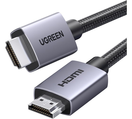 Кабель Ugreen HD153 HDMI 4Kх60Hz, 1м, цвет серый 25297 1