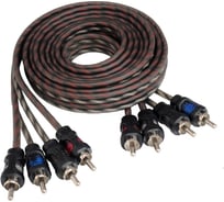 RCA-кабель AURA 2 метра, 4 канала, витая пара RCA-0420