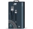 Дата-кабель BoraSCO Fishbone USB - 8 pin, 3А, 1м, spaсe grey 38508 2