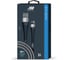 Дата-кабель BoraSCO Fishbone USB - micro USB, 3А, 1м, spaсe grey 38500 2
