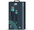Дата-кабель BoraSCO Fishbone USB - 8 pin, 3А, 1м, тиффани 38510 2