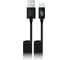Дата-кабель BoraSCO USB - Type-C, 2А, 2м, витой, черный 21974 1