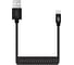 Дата-кабель BoraSCO USB - micro USB, 2А, 2м, витой, черный 20549 1
