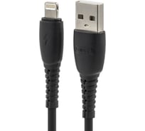 USB-кабель AM-8pin BYZ 2 метра, 5A, ПВХ, чёрный 23750-BC-026iBK
