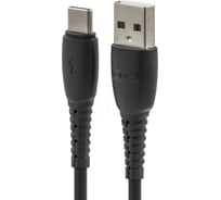 USB-кабель AM-Type-C BYZ 2 метра, 5A, ПВХ, чёрный 23750-BC-026tBK