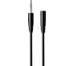 Круглый аудио кабель AUX 3,5 mm Jack(F)\3,5 mm Jack(M) Exployd 2M черный EX-K-638 1