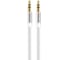 Круглый аудио кабель AUX 3,5mm Jack\3,5 mm Jack Exployd 1M серебро EX-K-642 1