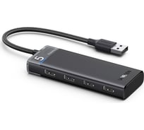 USB-концентратор (хаб) Ugreen CM653 4-Port USB-A, цвет черный 15548