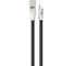 Кабель USB-MicroUSB 2A Exployd для зарядки телефона 0.5M плоский черный EX-K-1042 1
