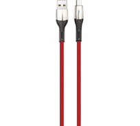 Кабель USB-MicroUSB 2A Exployd для зарядки телефона 1M круглый красный EX-K-1030