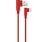 Кабель USB-8-pin 2,1A Exployd для зарядки телефона 1M Game круглый красный EX-K-542 1