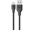 Кабель USB-MicroUSB 1A Exployd для зарядки телефона 1M круглый черный EX-K-480 1