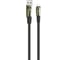 Кабель USB-Type-C 2,1A Exployd для зарядки телефона 1M плоский черный EX-K-1039 1