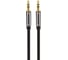 Аудио кабель AUX 3,5 mm Jack\3,5 mm Jack Exployd 2M черный EX-K-639 1