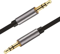 Аудио кабель AUX 3,5mm Jack\3,5 mm Jack Exployd 1M черный EX-K-476