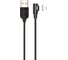 Кабель USB-8-pin 2,1A Exployd для зарядки телефона 1M Magnetic круглый черный EX-K-679 1