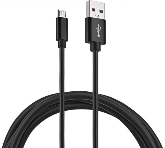Кабель BURO Buro BHP RET LGHT-B USB (m)-micro USB (m), 1м, черный 485594