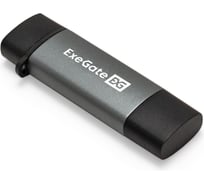 Устройство чтения/записи карт памяти ExeGate CR-201CA кабель-адаптер USB Type-A/Type-C -- Card Reader, поддержка стандартов: SD/SDHC/MMCII/RS MMC, Micro SD/ 297630