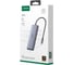 USB-концентратор Ugreen (хаб) CM498 USB-C to 3хUSB-A, TF, SD, VGA, RJ45, HDMI, PD100W, цвет серый космос () 15600 2