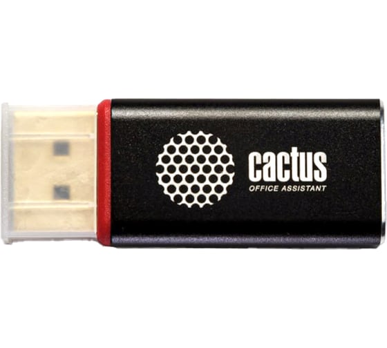 Переходник аудио-видео CACTUS CS-DP-HDMI-ADR DisplayPort (m)/HDMI (f) 5м. позолоченный контакт черный 2050418