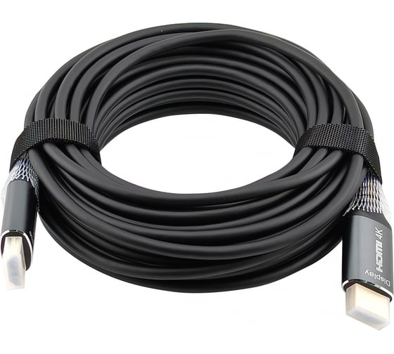 Кабель аудио-видео CACTUS CS-HDMI-AOC-2-10 HDMI (m)/HDMI (m) 10м. позолоченный контакт черный 2048972