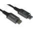 Кабель аудио-видео CACTUS CS-HDMI-AOC-2-10 HDMI (m)/HDMI (m) 10м. позолоченный контакт черный 2048972 2