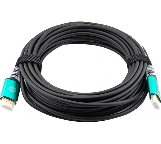 Кабель аудио-видео CACTUS CS-HDMI-AOC-2.1-10 HDMI (m)/HDMI (m) 10м. позолоченный контакт черный 2048981