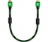 Кабель HDMI 2.0 GCR 0.5m BICOLOR нейлон AL корпус зеленый 28AWG VIV51I484 1