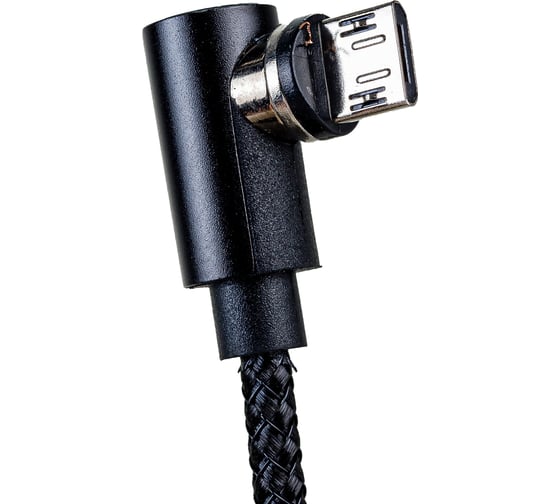 Магнитный дата-кабель USAMS US-SJ446 U54 USB – Micro USB, 2A (1 м), нейлоновая оплетка, черный УТ000024914