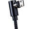 Магнитный дата-кабель USAMS US-SJ446 U54 USB – Micro USB, 2A (1 м), нейлоновая оплетка, черный УТ000024914 3