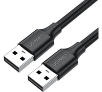Кабель Ugreen US102 USB 2.0 A Male to A Male Cable. Длина: 0,5м. Цвет: черный 10308_