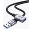 Кабель Ugreen US115 USB 3.0 Extension Cable Aluminum Case. Длина: 1м Цвет: черный 10495_ 1