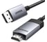 Кабель Ugreen DP119 DP to HDMI 4K Cable. Длина: 2м. Цвет: черно-серебристый 15774_ 1