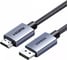 Кабель Ugreen DP125 DP Male To HDMI Male Cable 4K/30Hz. Длина: 1м. Цвет: черный/серый 35840_ 1