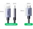Кабель Ugreen DP125 DP Male To HDMI Male Cable 4K/30Hz. Длина: 1м. Цвет: черный/серый 35840_ 2
