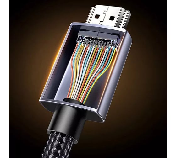 Кабель Ugreen HD171 HDMI 2.1 Male To Male 8K Cable. Длина: 5м. Цвет: серый 35376_