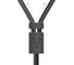 Аудиокабель Ugreen AV102 3.5mm Female to 2 RCA Male Audio Cable 0.25 м, серый 10561_ 2