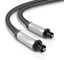 Кабель Ugreen AV108 Toslink Optical Audio Cable 1.5 м, серебристо-черный 10542_ 1