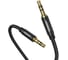 Кабель Ugreen AV112 3.5mm Male to 3.5mm Male Cable Gold Plated 2 м, черный 50363_ 2