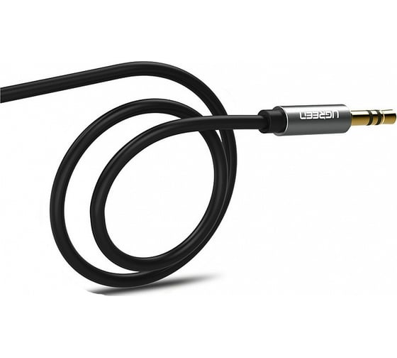 Кабель Ugreen AV119 3.5mm Male to 3.5mm Male Cable 5 м, черный 10737_