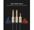 Кабель Ugreen AV126 3.5mm TRS to Dual 6.35mm TS Audio Cable 2 м, серый 10615_ 9
