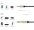 Кабель Ugreen AV127 3.5mm to 6.35mm TRS Stereo Audio Cable 2 м, серый UG10628_ 4