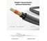 Кабель Ugreen AV128 6.5mm Male to Male Stereo Auxiliary Aux Audio Cable 3 м, серый 10639_ 3
