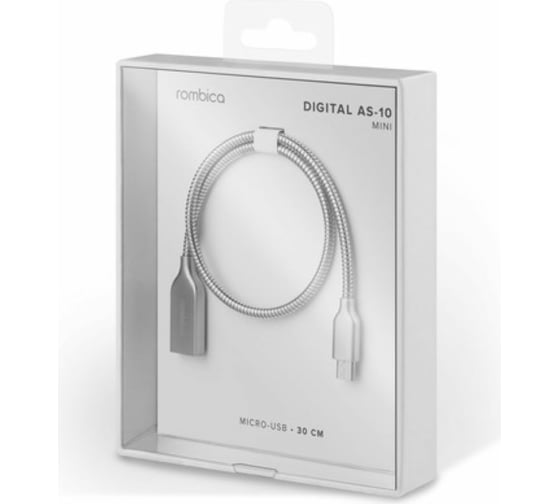 Кабель Rombica Digital AS-10 mini USB - micro USB CB-AS10M