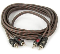 RCA кабель AURA 3 метр, 2 канала, витая пара RCA-0230